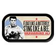Muhammad Ali Float Like a Butterfly Mini Tin Sign